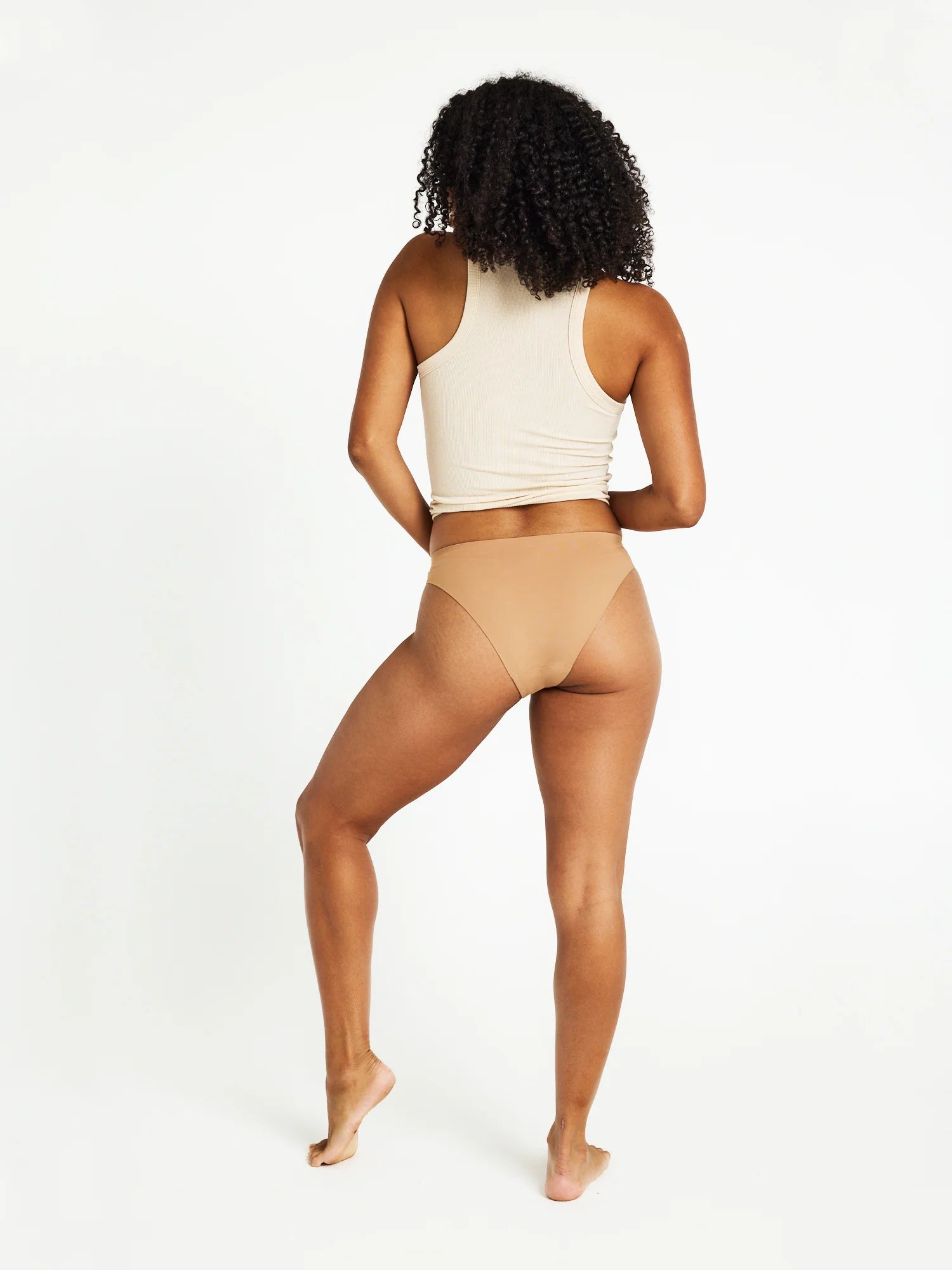 Au Naturel Seamfree Hi-Leg Cheeky, Tawny🩸🩸