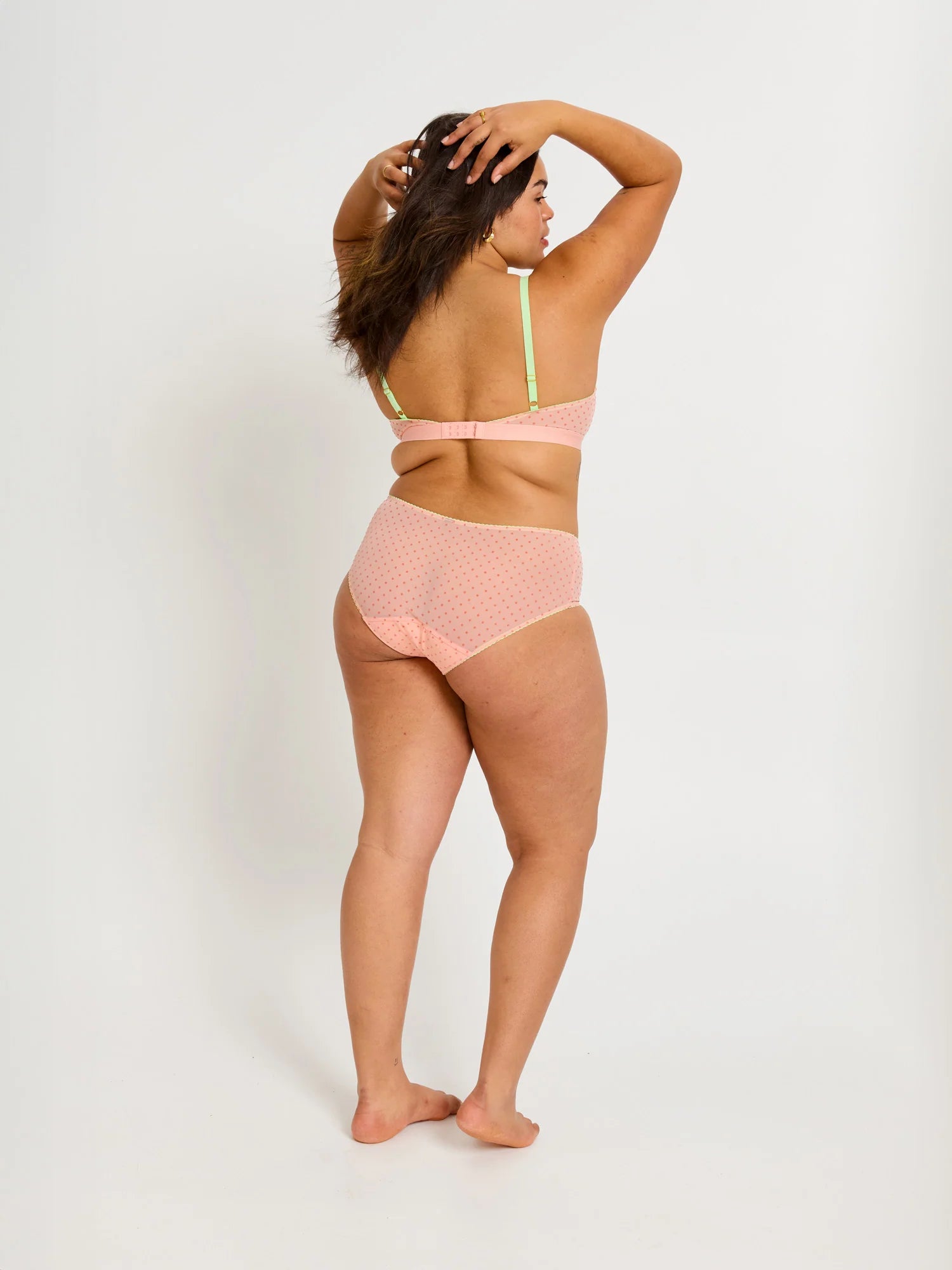 Boudoir Bralette, Bud Pink