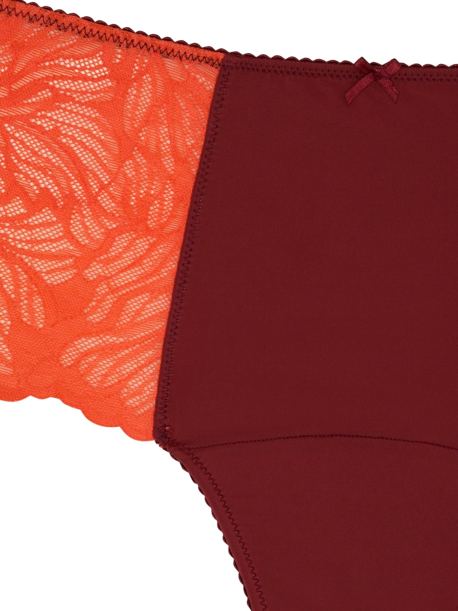 Manon Hi Waist Brief, Bordeaux Red🩸🩸🩸