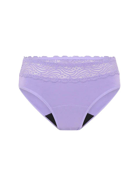 MODIBODI - Sensual Hi-Waist Bikini Heavy-Overnight Lavender 🩸🩸🩸🩸