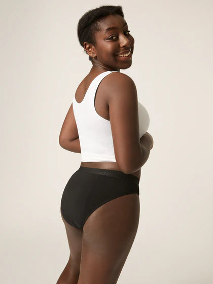 Teen Hipster Bikini, Black 🩸x10