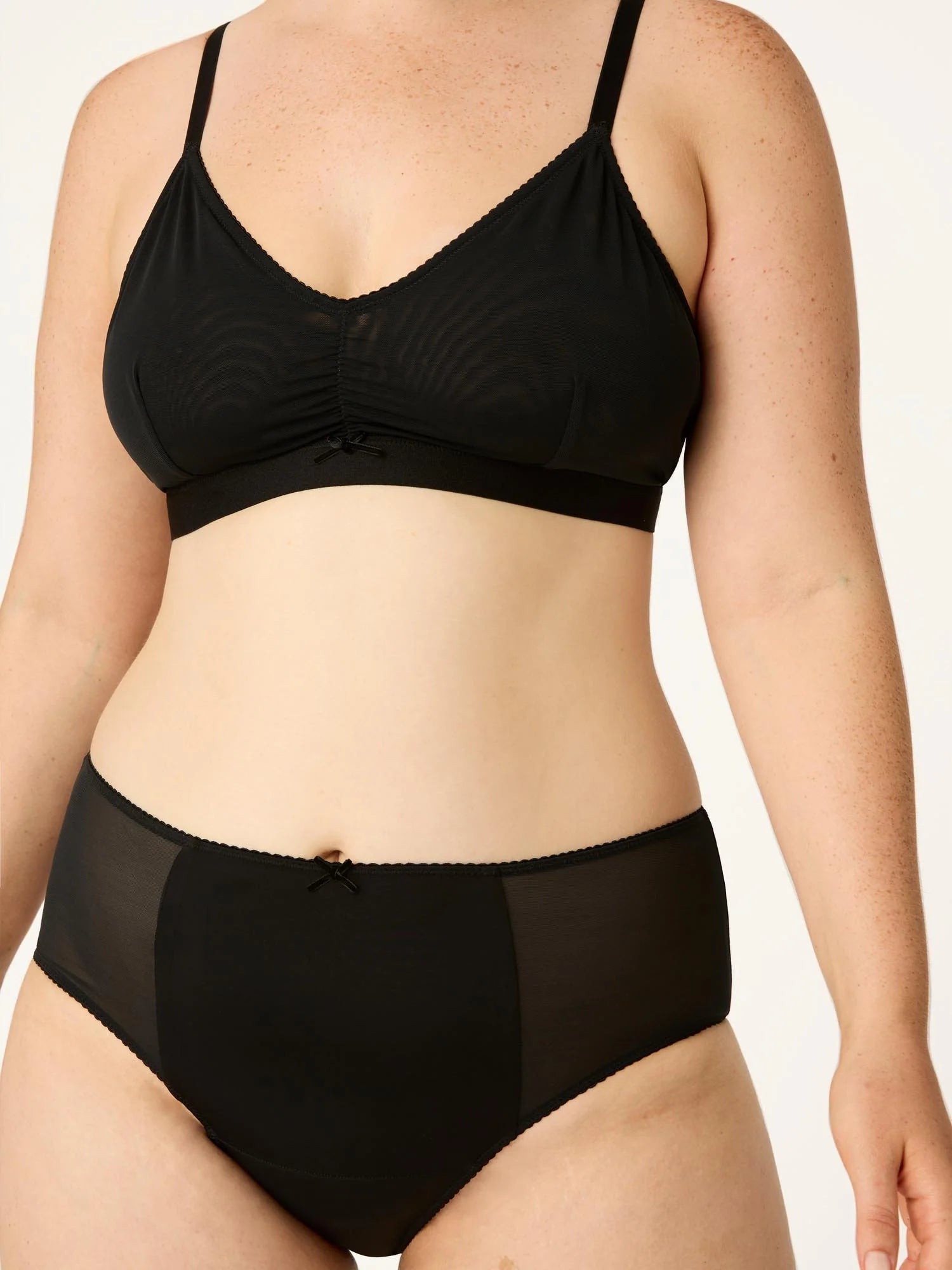 Elena Hi-Waist Brief, Noir Black🩸🩸🩸