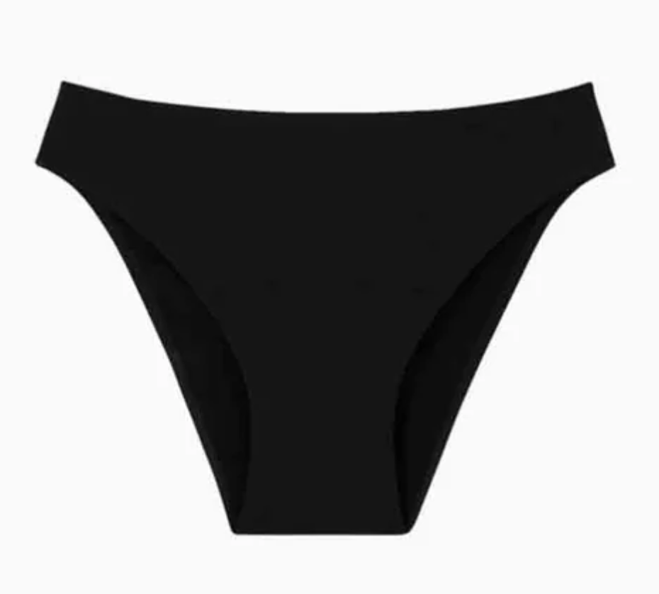 TEEN Seamless Selene Menstrual Bikini, Black 🩸🩸