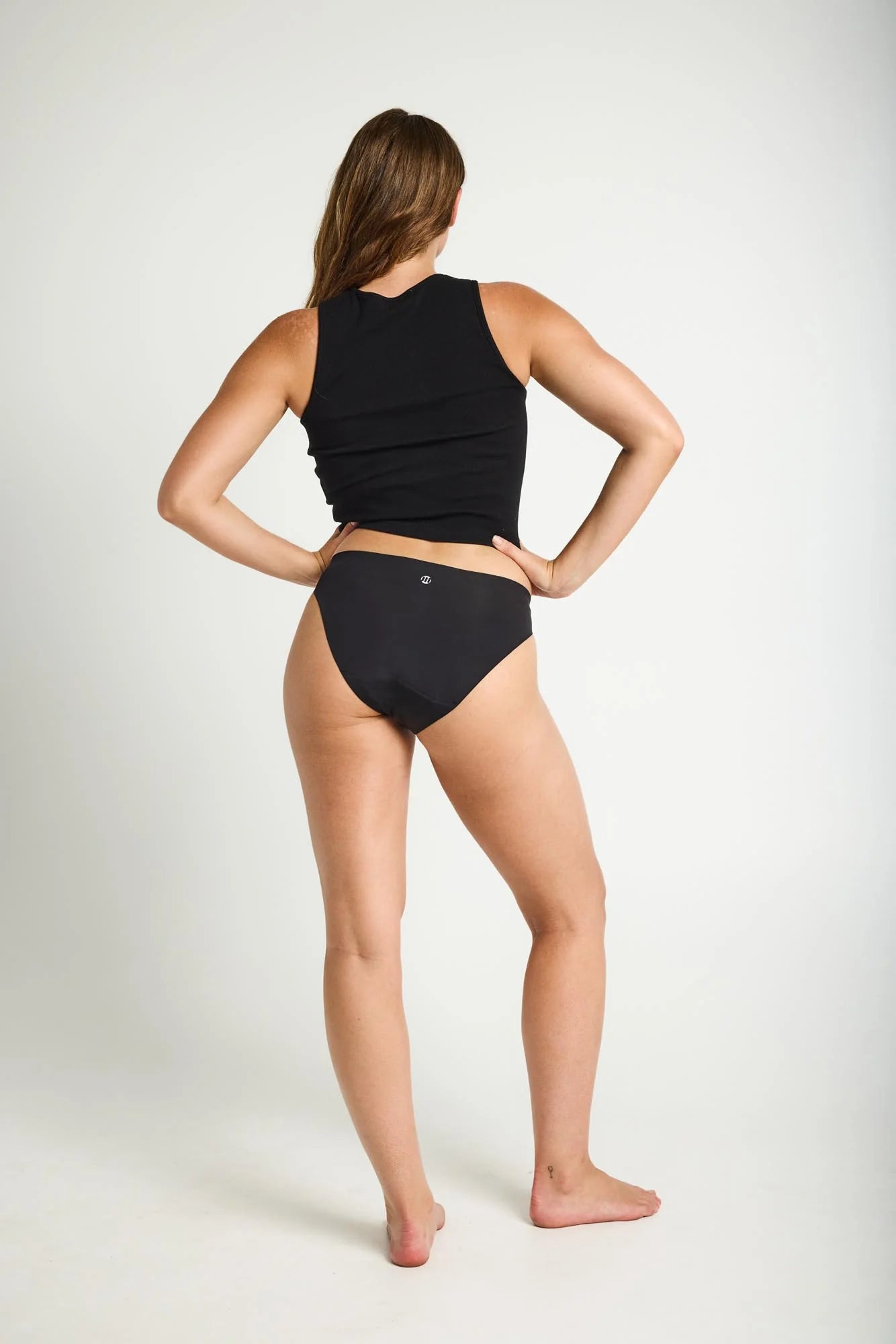 Recycled Seamfree Bikini, Black🩸🩸🩸