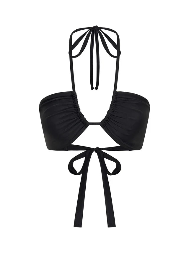 Swimwear Multiway Bikini Top, Black