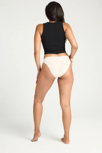 Puma x Modibodi Seamfree Active Bikini Brief, Mist Pink 🩸🩸🩸