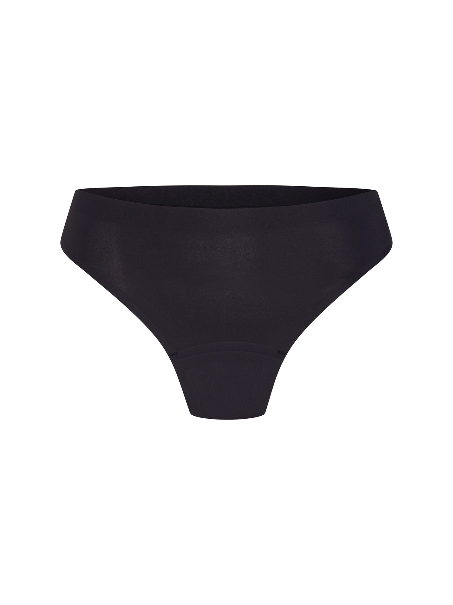 Recycled Seamfree Thong, Black🩸