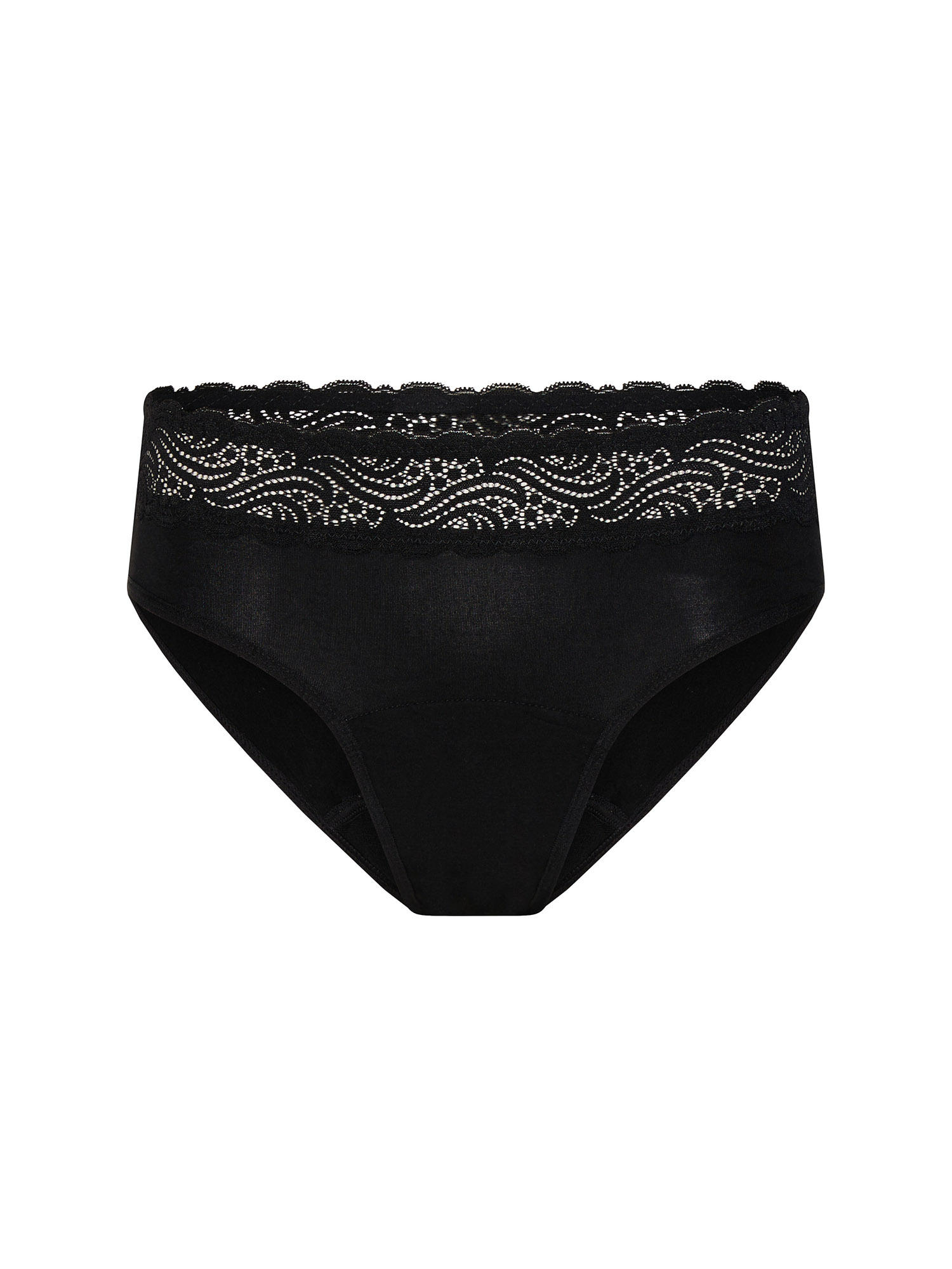 MODIBODI - Sensual Hi-Waist Bikini Light Moderate, Black 🩸🩸