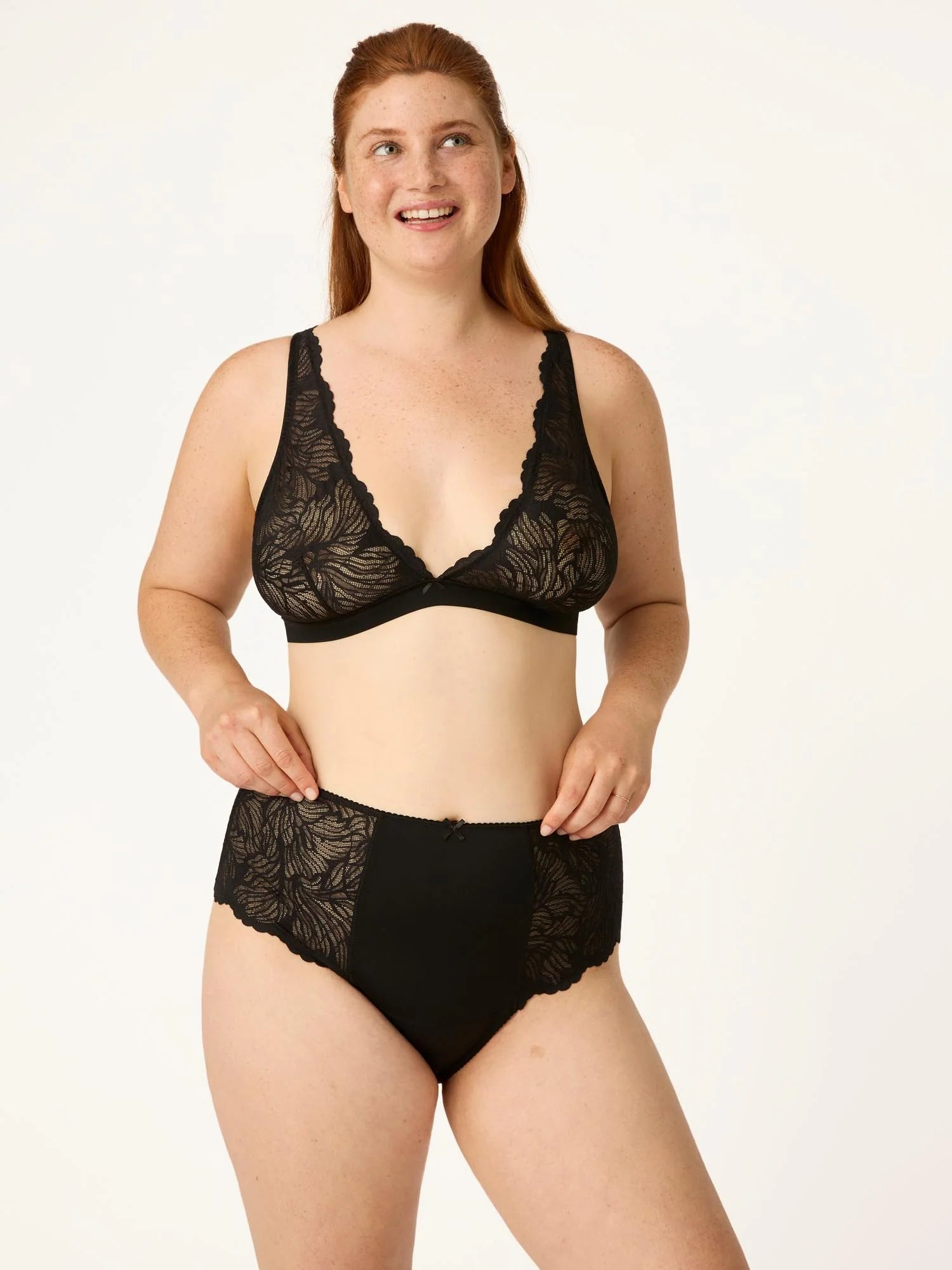 Manon Hi Waist Brief, Noir Black🩸🩸🩸