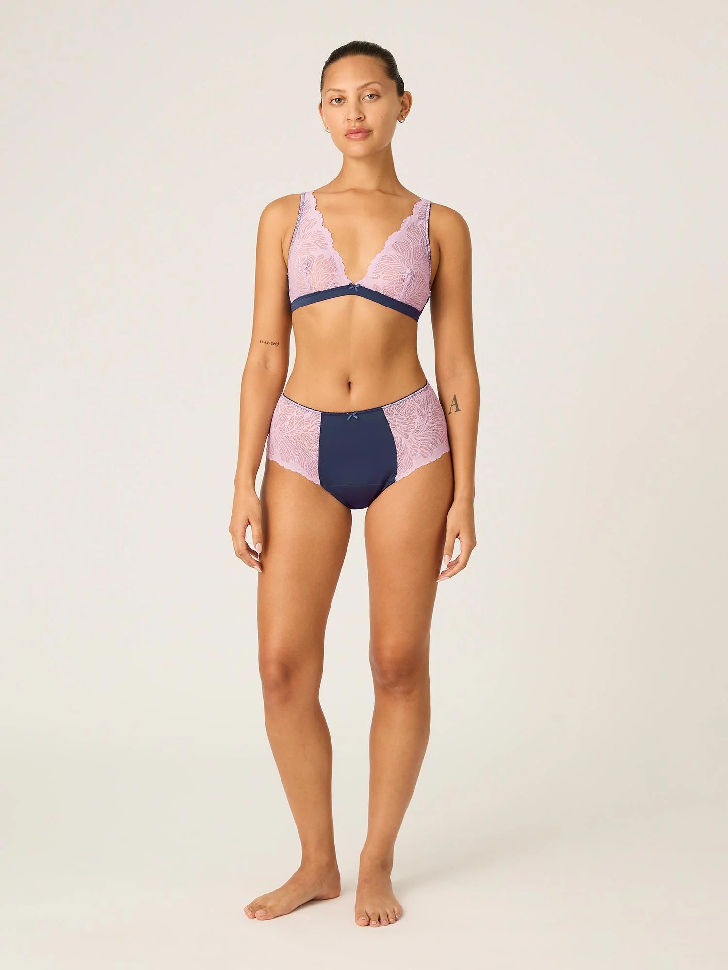 Manon Hi Waist Brief, Riviera Blue🩸🩸🩸