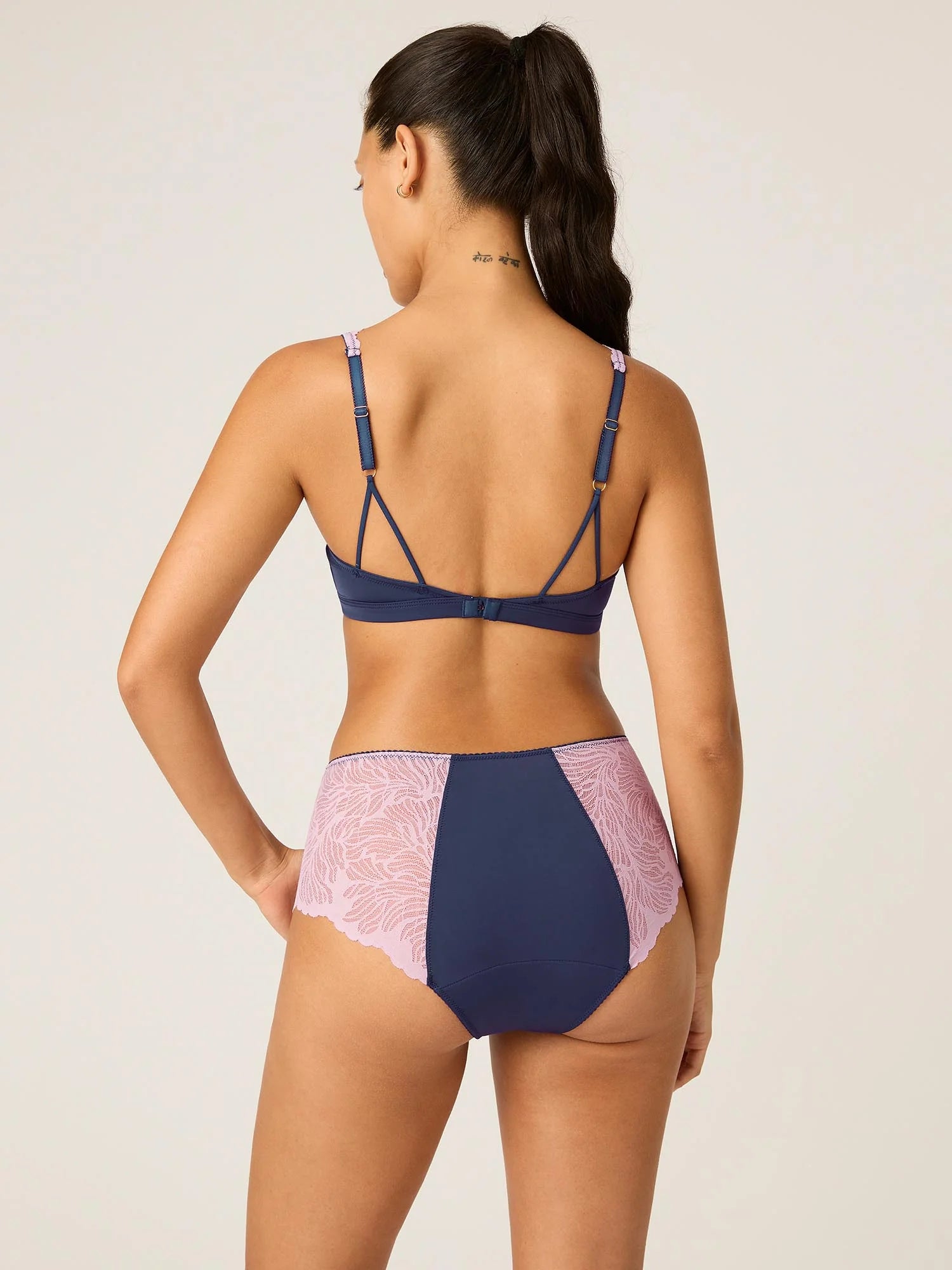 Manon Hi Waist Brief, Riviera Blue🩸🩸🩸