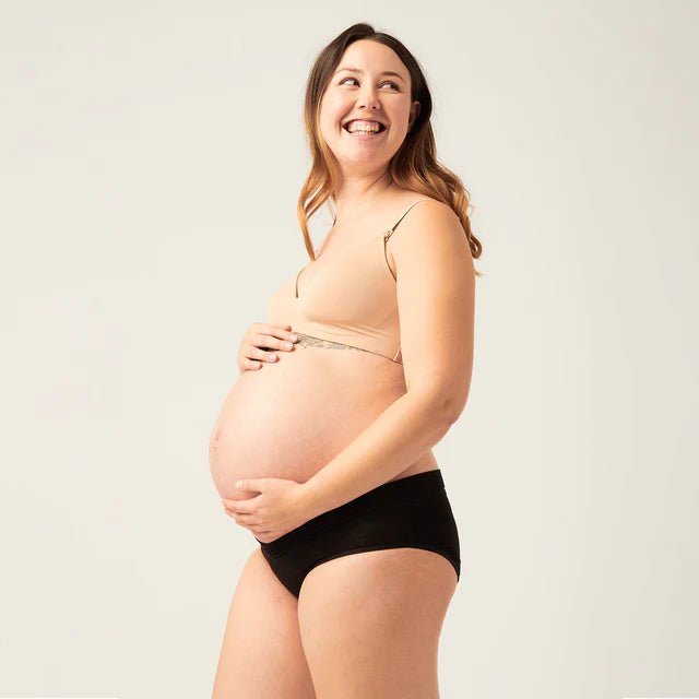 Breastfeeding Bra, Leak Proof, Cashew