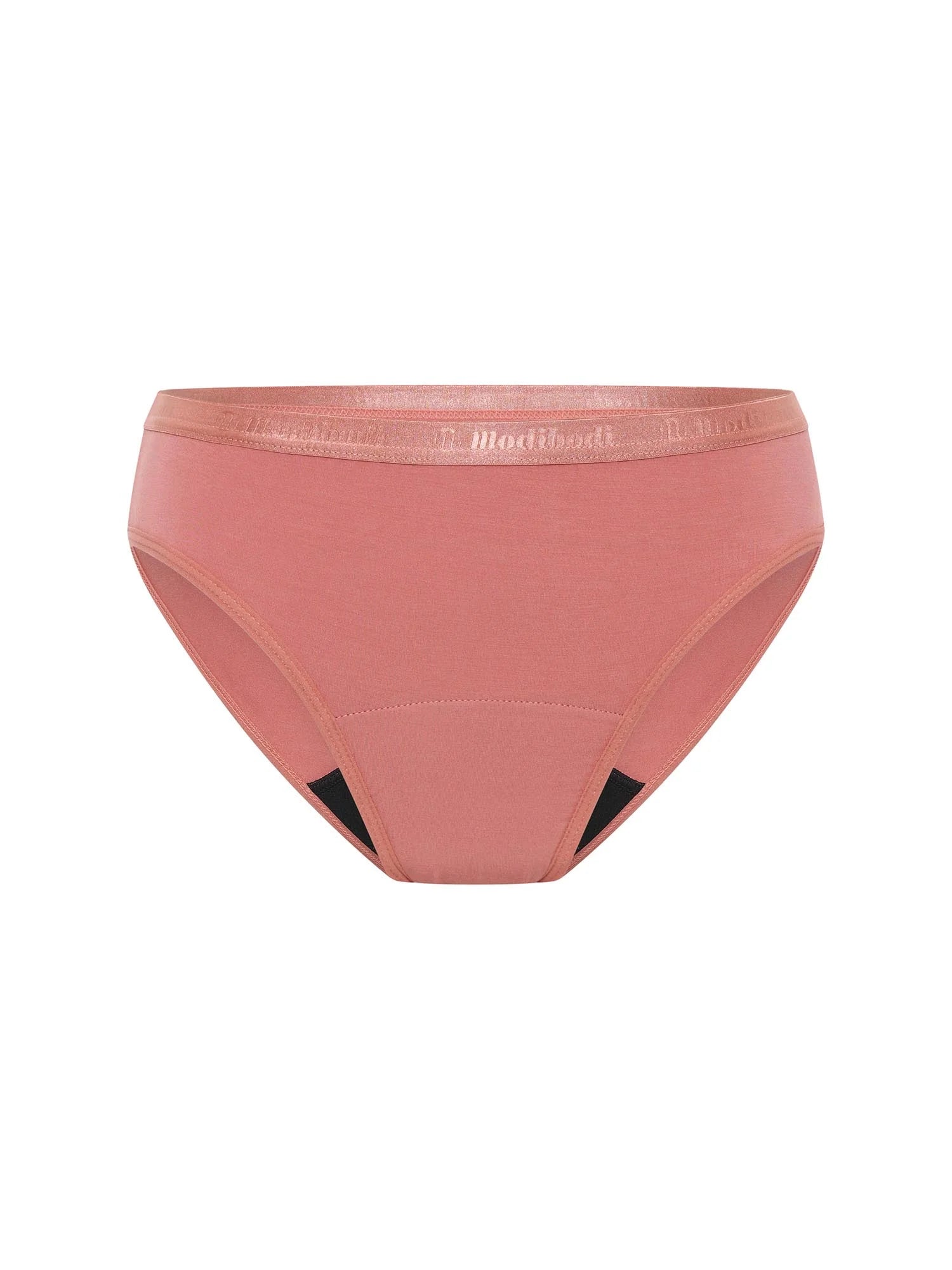 MODIBODI - Classic Bikini Moderate-Heavy Art Deco Pink 🩸🩸🩸