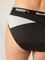 Puma x Modibodi Active Brief Light-Moderate Black/Platinum