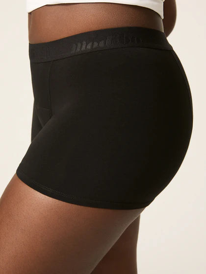 Teen hipster Boyshort, Black 🩸x10