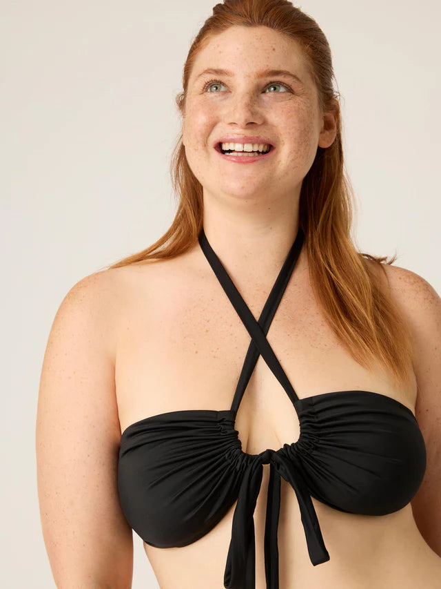 Swimwear Multiway Bikini Top, Black