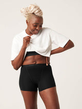 MODIBODI - Vegan Boyshort Moderate-Heavy, Black 🩸🩸🩸