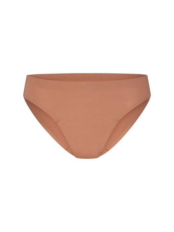 MODIBODI - Recycled Seamfree Bikini Moderate-Heavy, Cinnamon 🩸🩸🩸