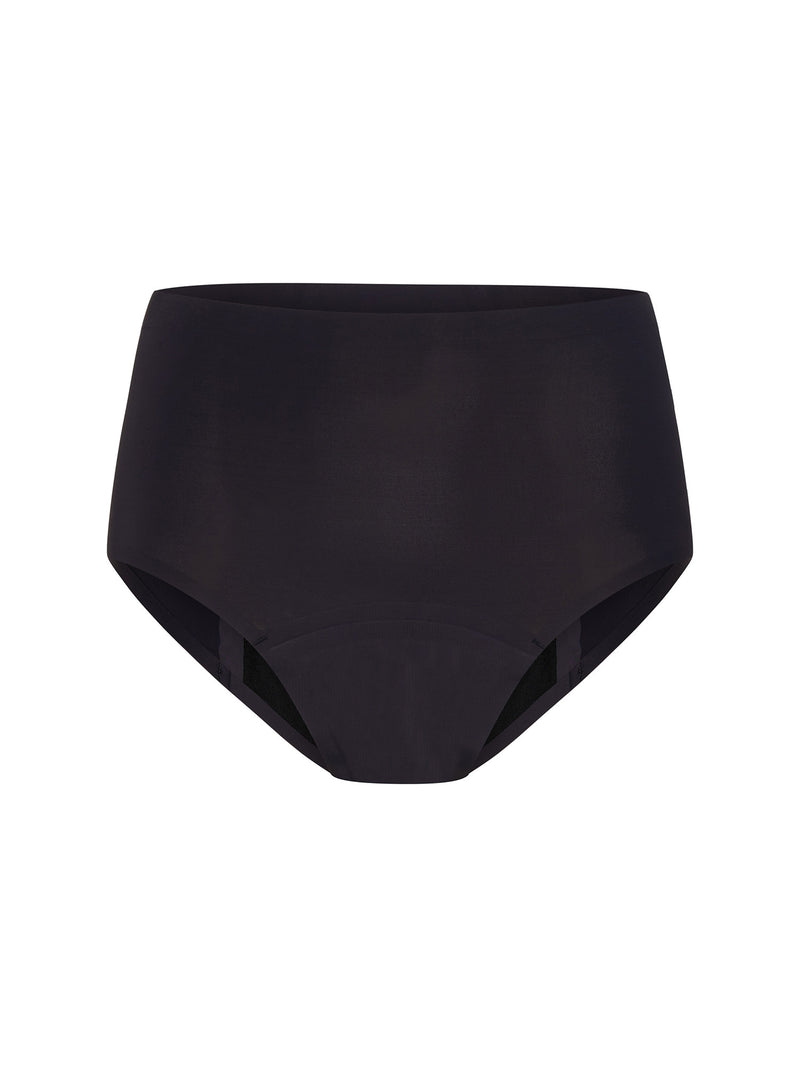 MODIBODI - Recycled Seamfree Full Brief Heavy-Overnight, Black 🩸🩸🩸🩸