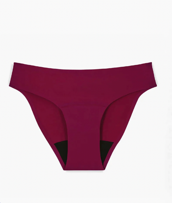 SMOON - Seamless Selene Menstrual Bikini, Bordeaux🩸🩸